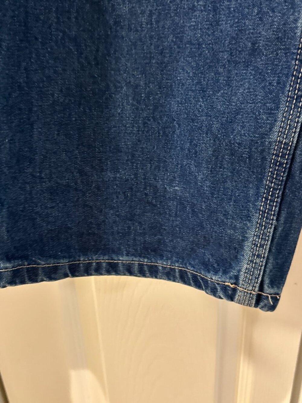 Carhartt FR Loose Fit Jeans Mens 40x34 Blue Medium Wash Utility Denim BD0013-FRM - Picture 7 of 10